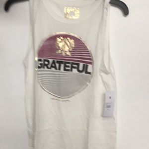 Spitzer Ganster grateful muscle tank  top size xS